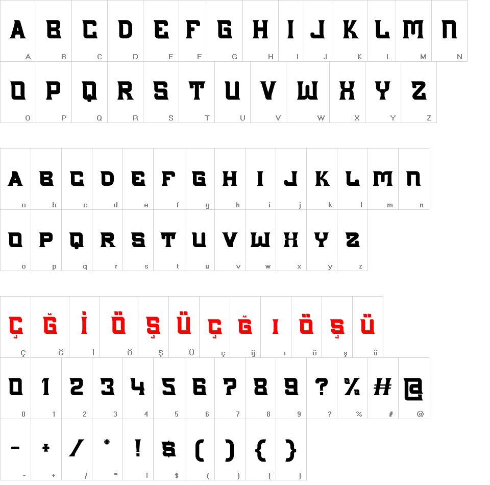  Big Lake Font font